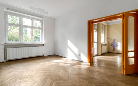 Wynajem piętra 110m2 – 4 pomieszczenia