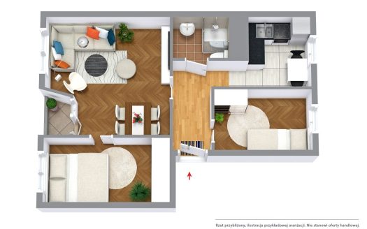 3 POKOJE | CO MIEJSKIE | CENTRUM | BALKON