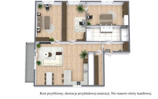 Połowa domu | Działka 600 m2