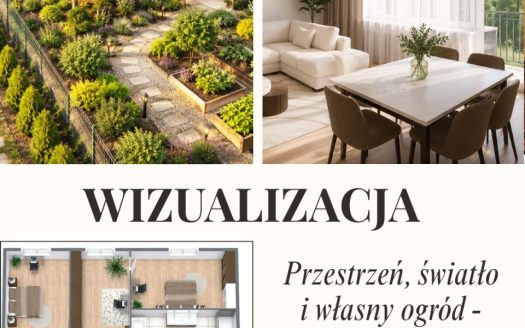 Połowa domu | Działka 600 m2