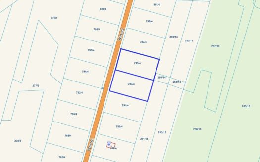 Działka 800 m² przy lesie | Kalety Drutarnia