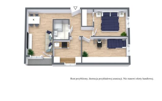 0% Prowizji |Z Balkonem i Garderobą| Niskie Opłaty